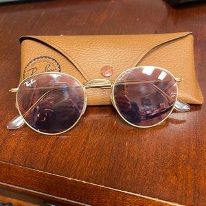Ray ban round aviator